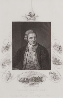 Captain James Cook by J Rogers