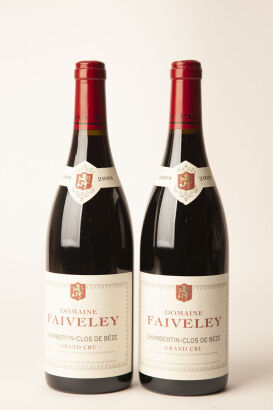 (2) 2009 Faiveley Chambertin Grand Cru Clos de Beze, Cote de Nuits WS93