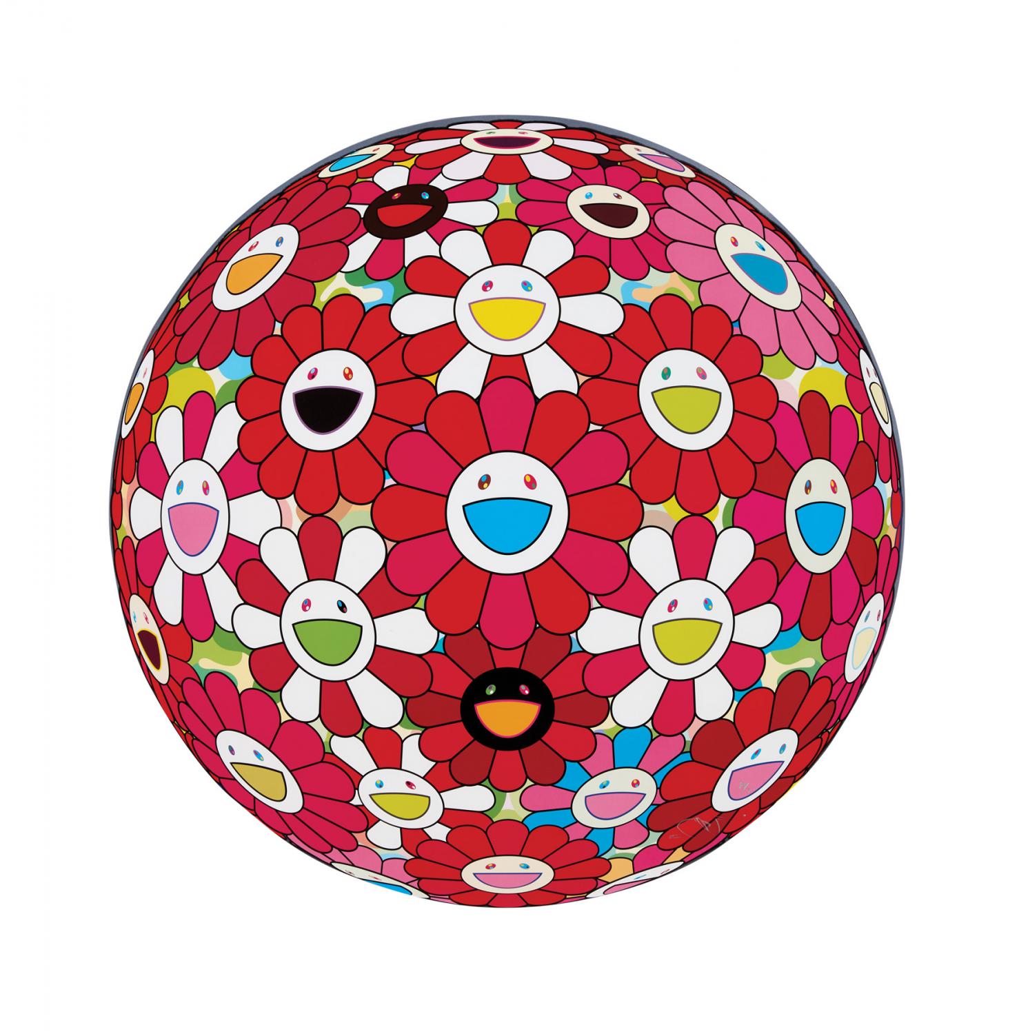 TAKASHI MURAKAMI Flower Ball - Price Estimate: $5000 - $7000