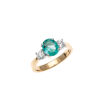 18ct Emerald and Diamond Ring