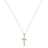 18ct Diamond Cross Pendant - 2