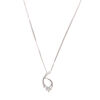 Platinum and 18ct White Gold Diamond Pendant - 2