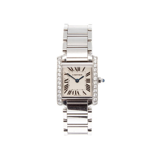 Cartier Tank Française Wristwatch