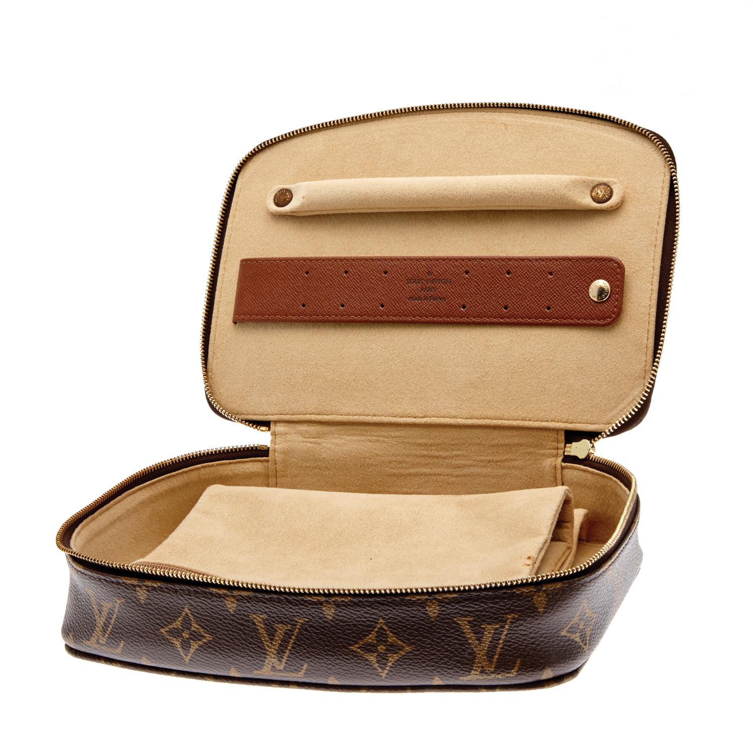 Louis Vuitton Monogram Monte Carlo Jewelry Case 22 - Brown Travel
