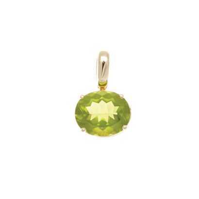 18ct Gold 5.0ct Peridot Enhancer