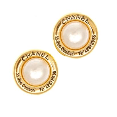 Chanel Costume Earrings