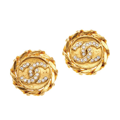 Chanel Costume Earrings