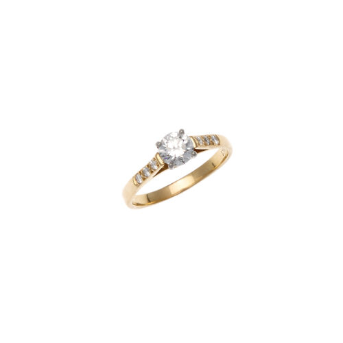 18ct and Platinum Diamond Ring