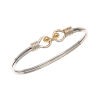 Sterling Silver and Gold Tiffany & Co. Bangle