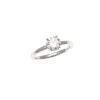 9ct White Gold 0.75ct Diamond Solitaire Ring