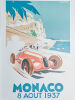 George Ham - 1937 Monaco Grand Prix Poster