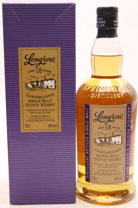 (1) Longrow 18 Years Old Edition Single Malt Scotch Whisky, 46% ABV