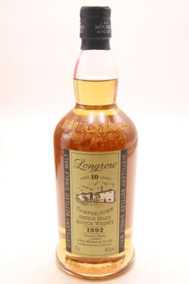 (1) 1992 Longrow 10 Year Old Single Malt Scotch Whisky, 46% ABV