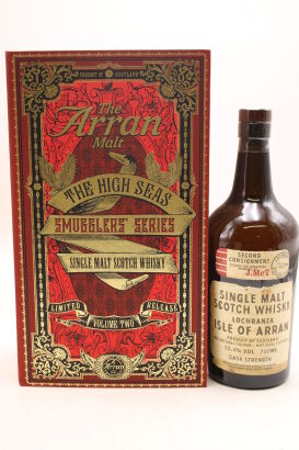 (1) Arran Smugglers' Series Volume 2 The High Seas Single Malt Scotch Single Malt Whisky, 56.1% ABV