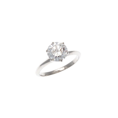 Platinum 1.53ct Tiffany & Co. Solitaire Diamond Ring