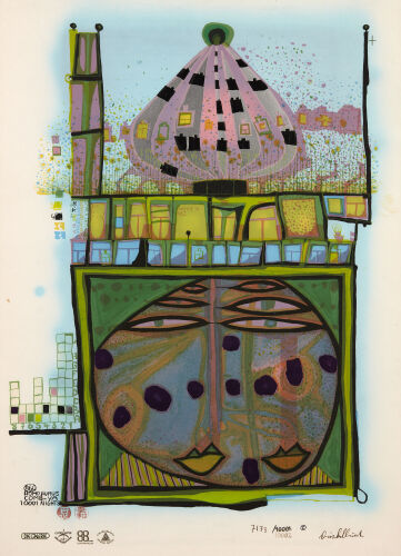 FRIEDRICH HUNDERTWASSER 10001 Nights