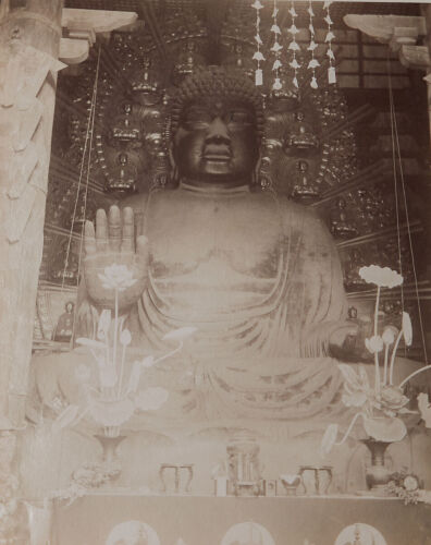 PHOTOGRAPHER UNKNOWN Large Statue of Buddha