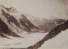 BURTON BROTHERS Looking down Mueller Glacier from Barron Saddle