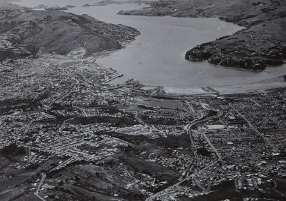 VICTOR C. BROWNE Dunedin & Otago Harbour - Aerial View