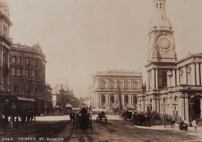 BURTON BROTHERS Late Afternoon, Princes Street, Dunedin