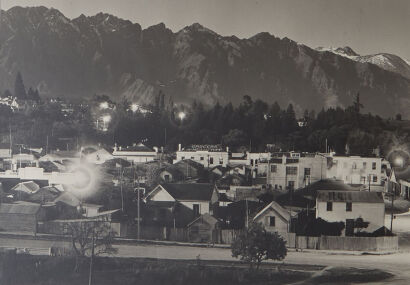 VICTOR C. BROWNE Queenstown by Moonlight