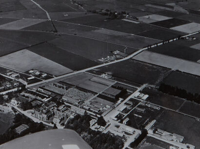 VICTOR C. BROWNE Canterbury Plains from the Air