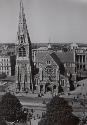 VICTOR C. BROWNE Christchurch Cathedral from High Up