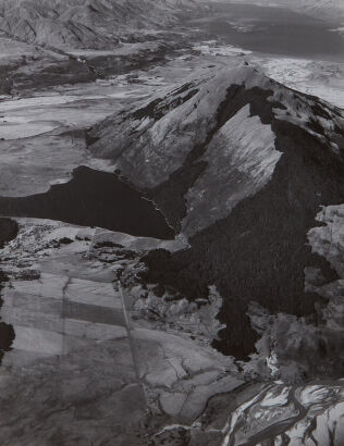 VICTOR C. BROWNE Lake Wakatipu, Mount Alfred & Diamond Lake - Aerial View