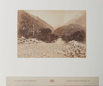 EDMUND WHEELER Foot of the Otira Gorge