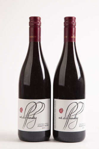 (2) 2011 Mt Difficulty Pinot Noir, Central Otago