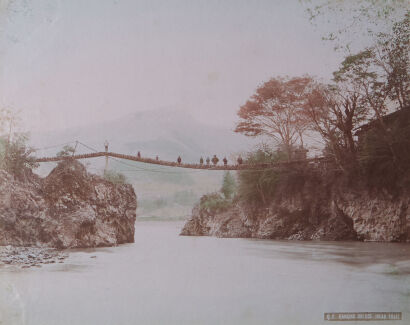 PHOTOGRAPHER UNKNOWN Hanging Bridge (near Fuji)