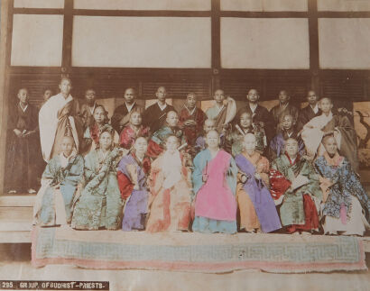 PHOTOGRAPHER UNKNOWN Group of Buddhist Priests