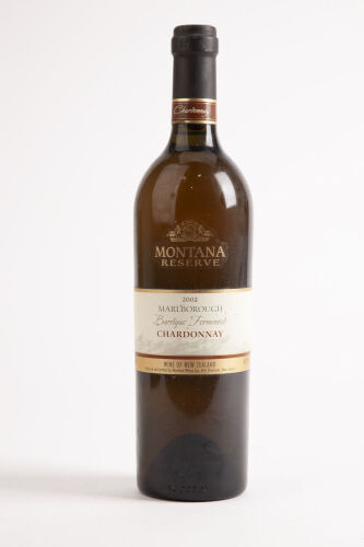 (1) 2002 Montana Reserve Chardonnay, Marlborough