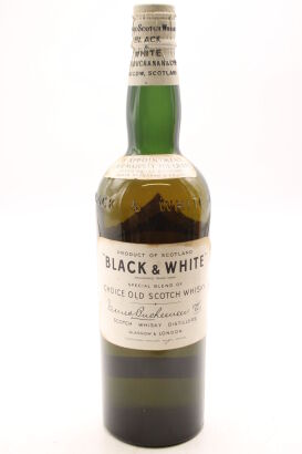 (1) Black & White Special Blend of Choice old Scotch Whisky, circa 1960s