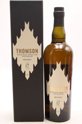 (1) Thomson 17 Years Old Ex Bourbon Barrel New Zealand Single Malt Whisky Ex Willowbank Distillery, 46% ABV, 750ml