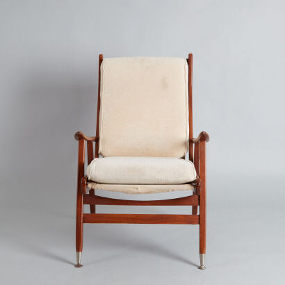 A Mid Century Teak Armchair