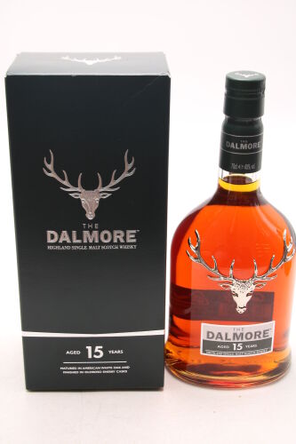 (1) Dalmore 15 Years Old, Highland Single Malt Scotch Whisky, 40% ABV