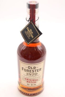 (1) Old Forester 1870, Kentucky Straight Bourbon Whiskey, 45% ABV
