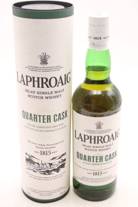 (1) Laphroaig Quarter Cask, Islay Single Malt Scotch Whisky, 48% ABV