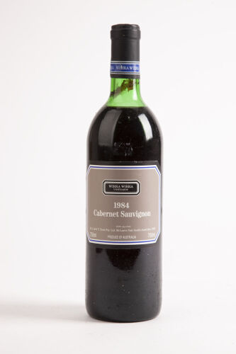 (1) 1984 Wirra Wirra Cabernet Sauvignon, McLaren Vale