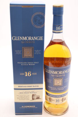 (1) Glenmorangie The Tribute , Heritage Spirit Batch, 16 Years Old, Highland Single Malt Scotch Whisky, 43% ABV