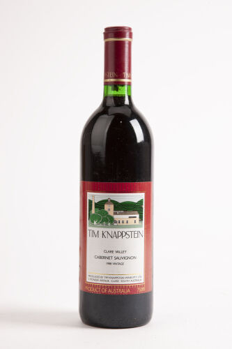 (1) 1988 Tim Knappstein Cabernet Sauvignon, Clare Valley