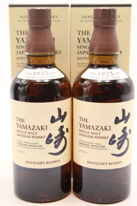(2) The Yamazaki Distiller's Reserve, Single Malt Japanese Whisky, 43% ABV