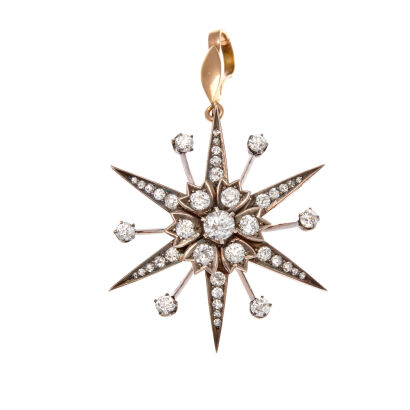 Victorian Star Brooch 'The Seddon Star'