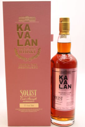 (1) Kavalan Solist Madeira Single Cask Strength Single Malt Whisky, 57.1% ABV