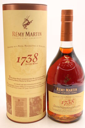 (1) Remy Martin 1738 Accord Royal, 40% ABV