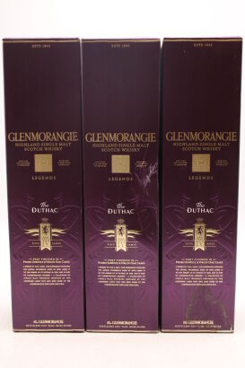 (3) Glenmorangie Legends, The Duthac, Highland Single Makt Scotch Whisky, 43% ABV