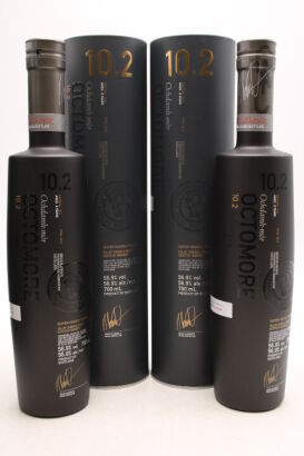 (2) Bruchladdich Octomore 10.2, Single Malt Scotch Whisky, Scotland, 56.9% ABV