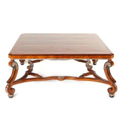 A Low Square Shaped Table