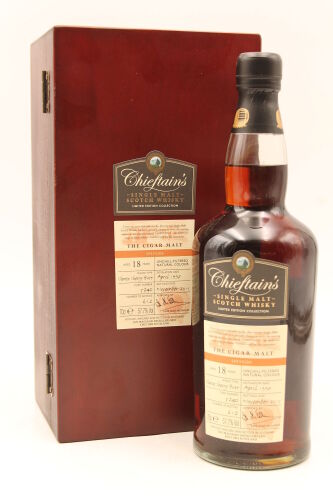 (1) Mortlach 1997 Chieftain's 18 Year Old ‘The Cigar Malt' Single Malt Scotch Whisky, Bottled 2015, Speyside, 57.7% ABV (GB)